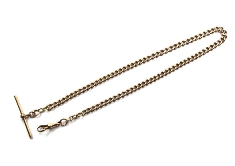 Image 1 for 15 Inch Albert Chain 9ct Rose Gold