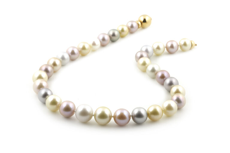 South Sea, Tahitian & Cultured Fresh Water Pearl Necklace