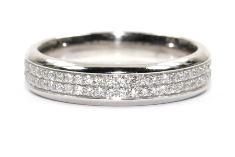 Image 1 for Diamond Full Eternity Ring Platinum Ring Size M