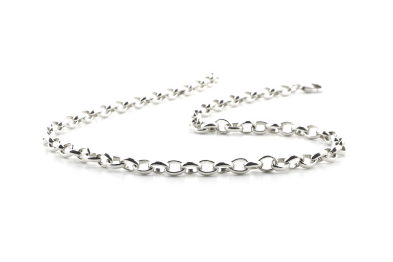 Silver Belcher Link Chain
