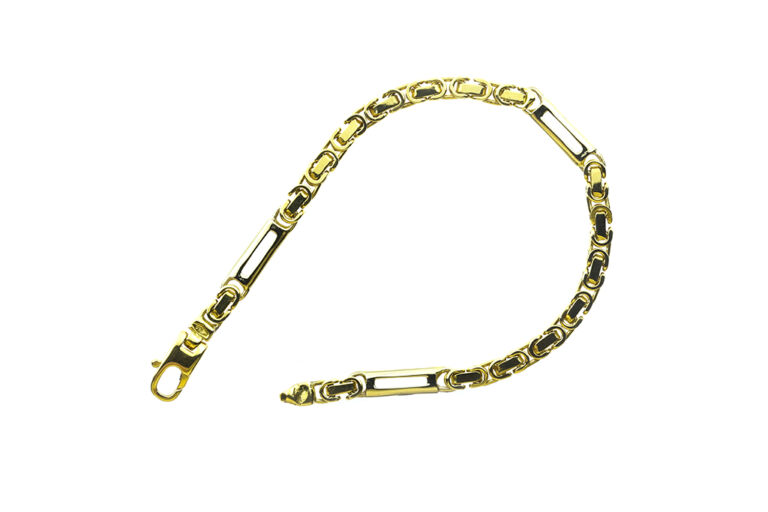 Fancy Link Bracelet 18ct gold