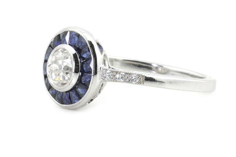 AnchorCert Diamond & Blue Sapphire 