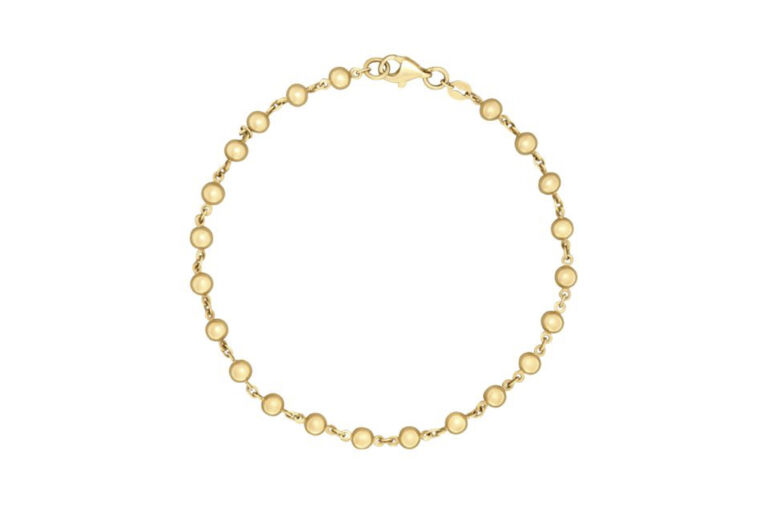 Ball & Chain 9ct yellow gold Bracelet