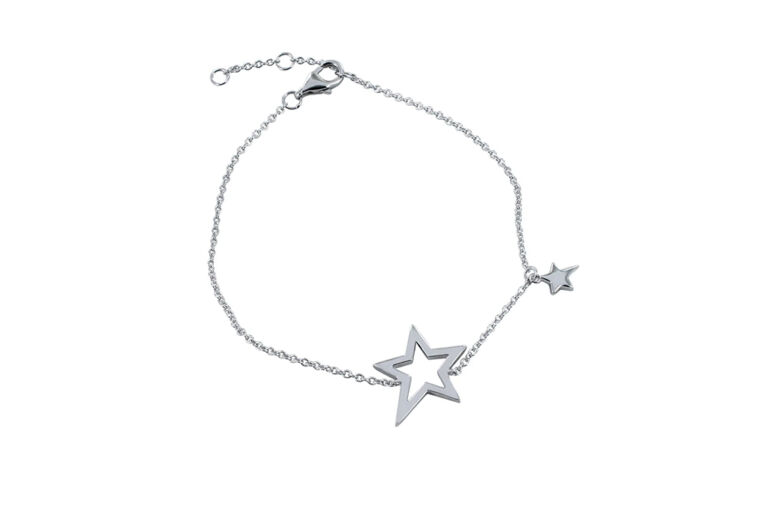 Duet Star Silver Bracelet