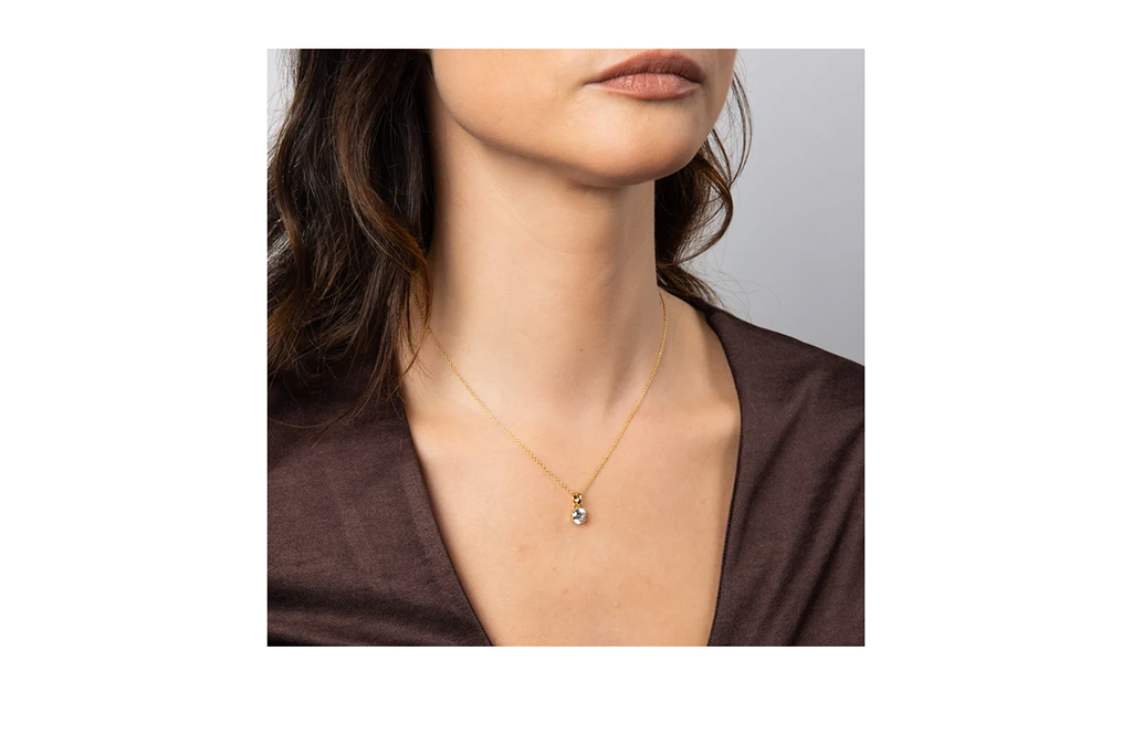 Cubic Zirconia Solitaire necklace