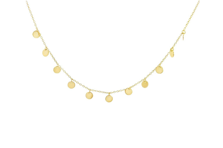 silver vermeil Dotty Necklace
