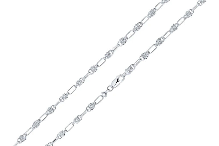 Handmade Byzantine Oval Chain Necklace