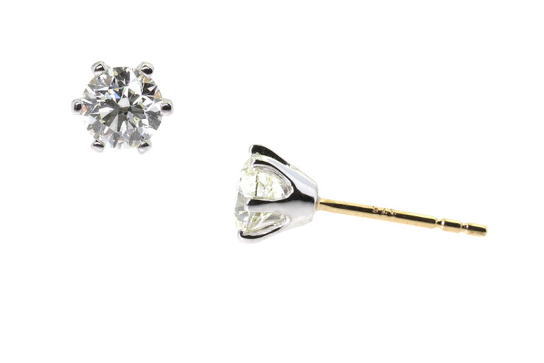 Certified Bespoke Diamond Ear Studs