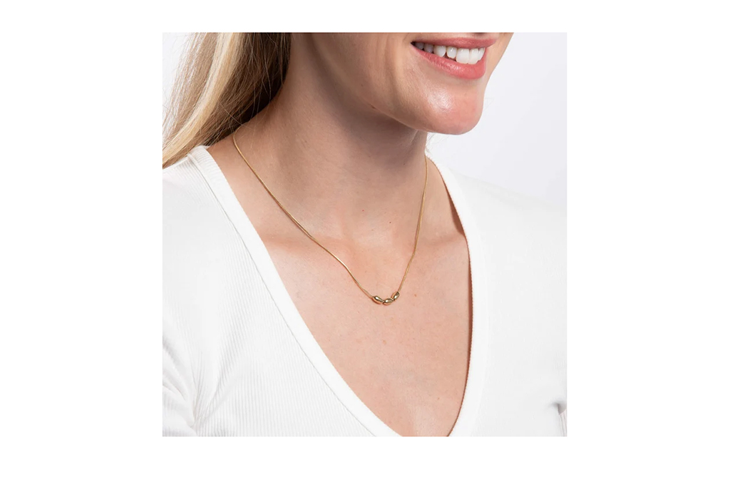 3 Bead Slider Necklace